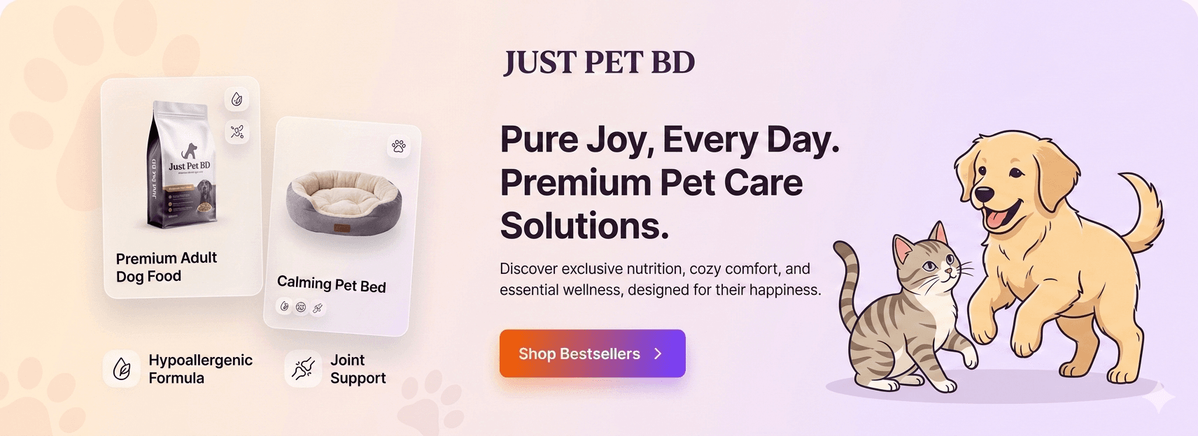 About JUST PET BD