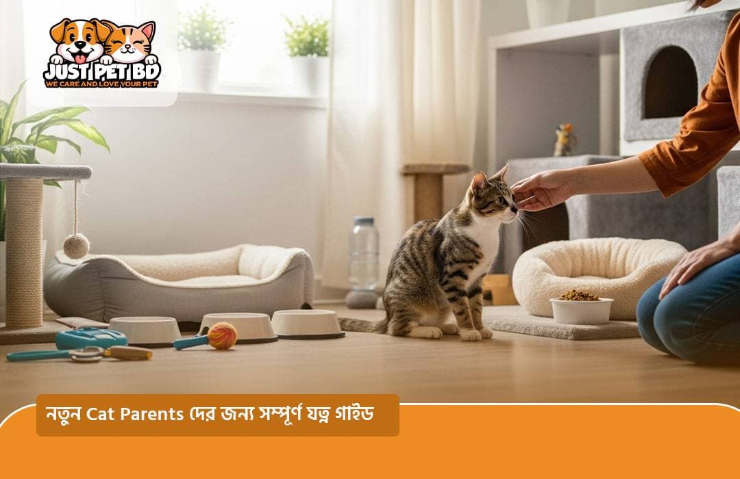 নতুন Cat Parents দের জন্য সম্পূর্ণ যত্ন গাইড