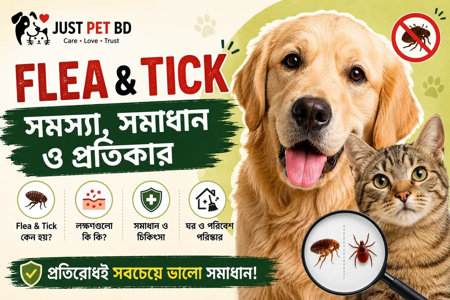 Flea & Tick: পোষা প্রাণীর ছোট সমস্যা নয়, বড় স্বাস্থ্যঝুঁকি